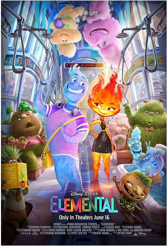 The film Elemental which was released in theaters on June 16, 2023 is now available to stream on Disney Plus.