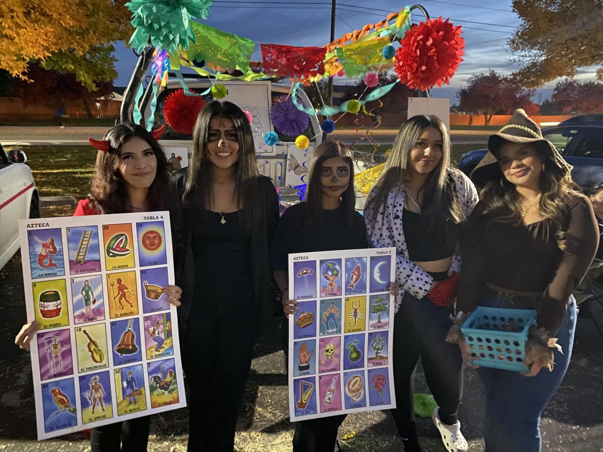 FHLA at the Trunk or Treat event (photo courtesy of Ms. Arana).