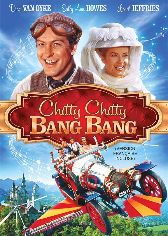 The film version of Chitty Chitty Bang Bang was released in 1968.
