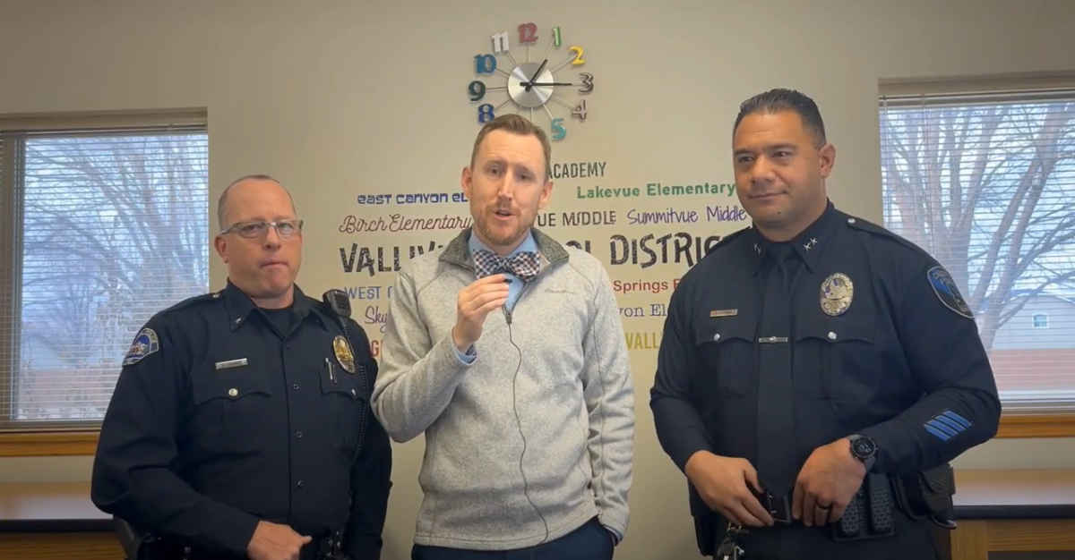 Deputy Chief Curt Shackle from Nampa, Assistant Superintendent Joey Palmer and Deputy Chief Shawn Sopoaga from Caldwell produced a video explaining the events on December 13. This video was sent to families and posted on the districts Instagram and Facebook accounts.